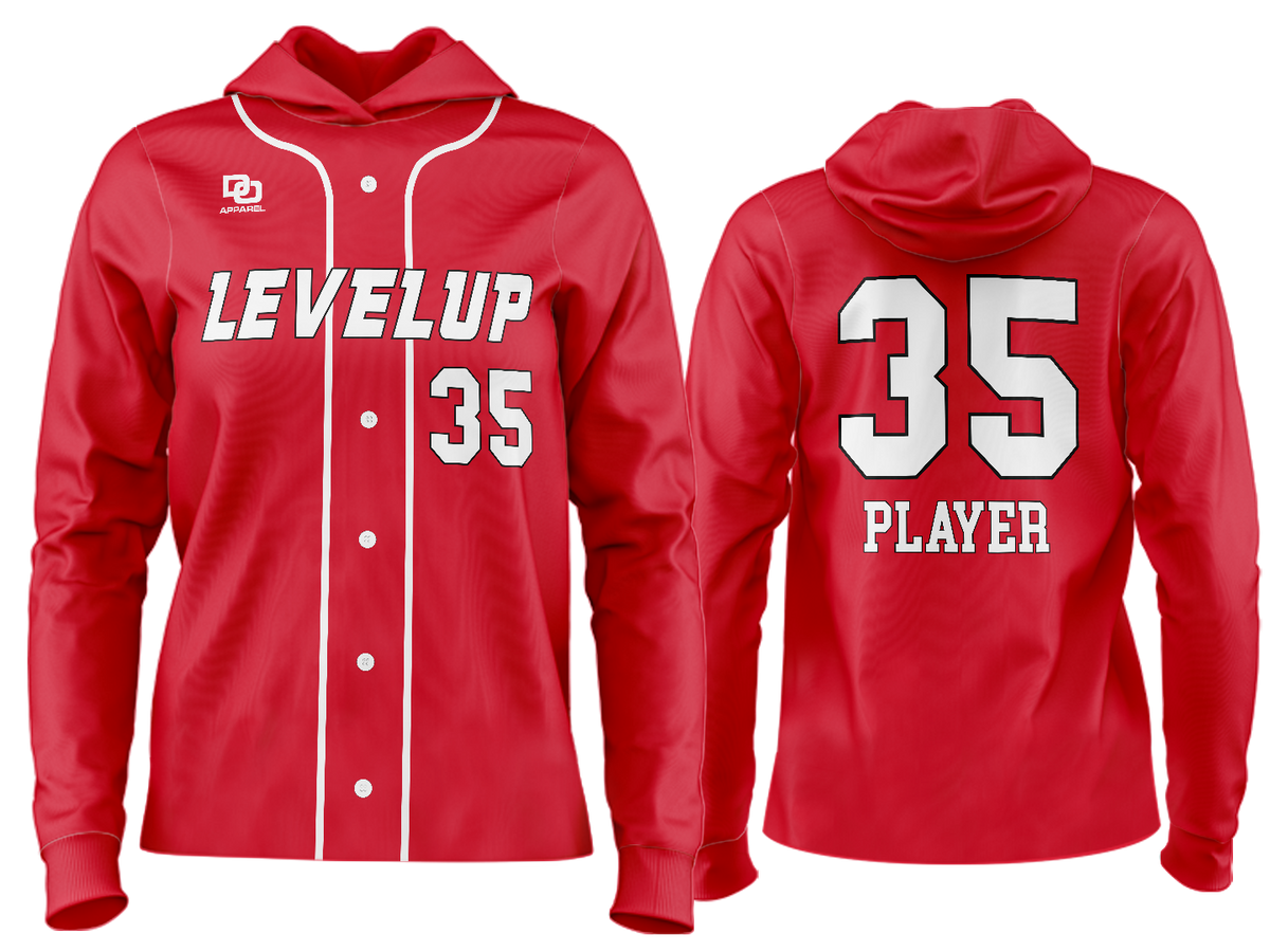 Custom Team Hoodie - Classic Red