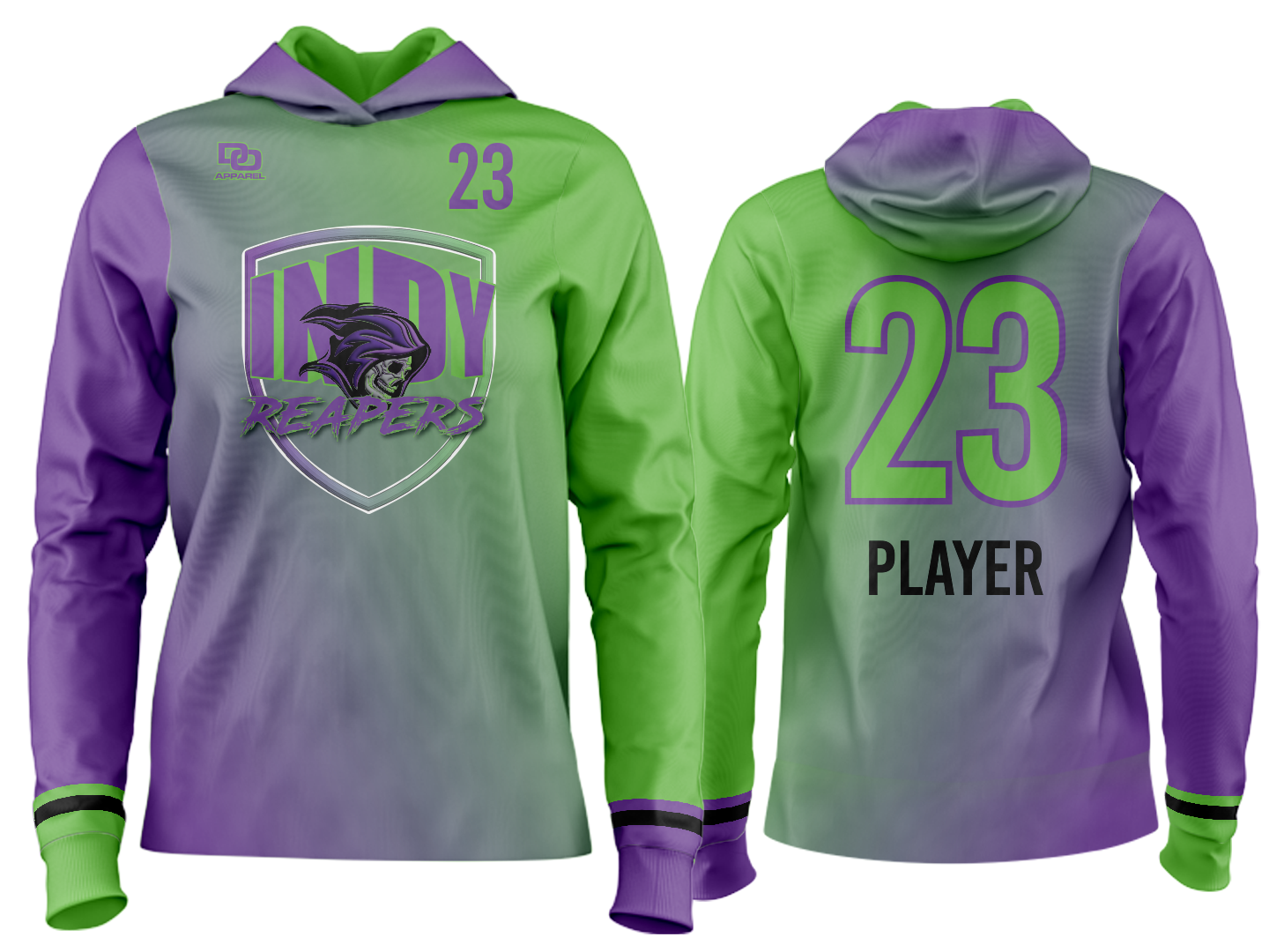 Custom Team Hoodie - Flashy