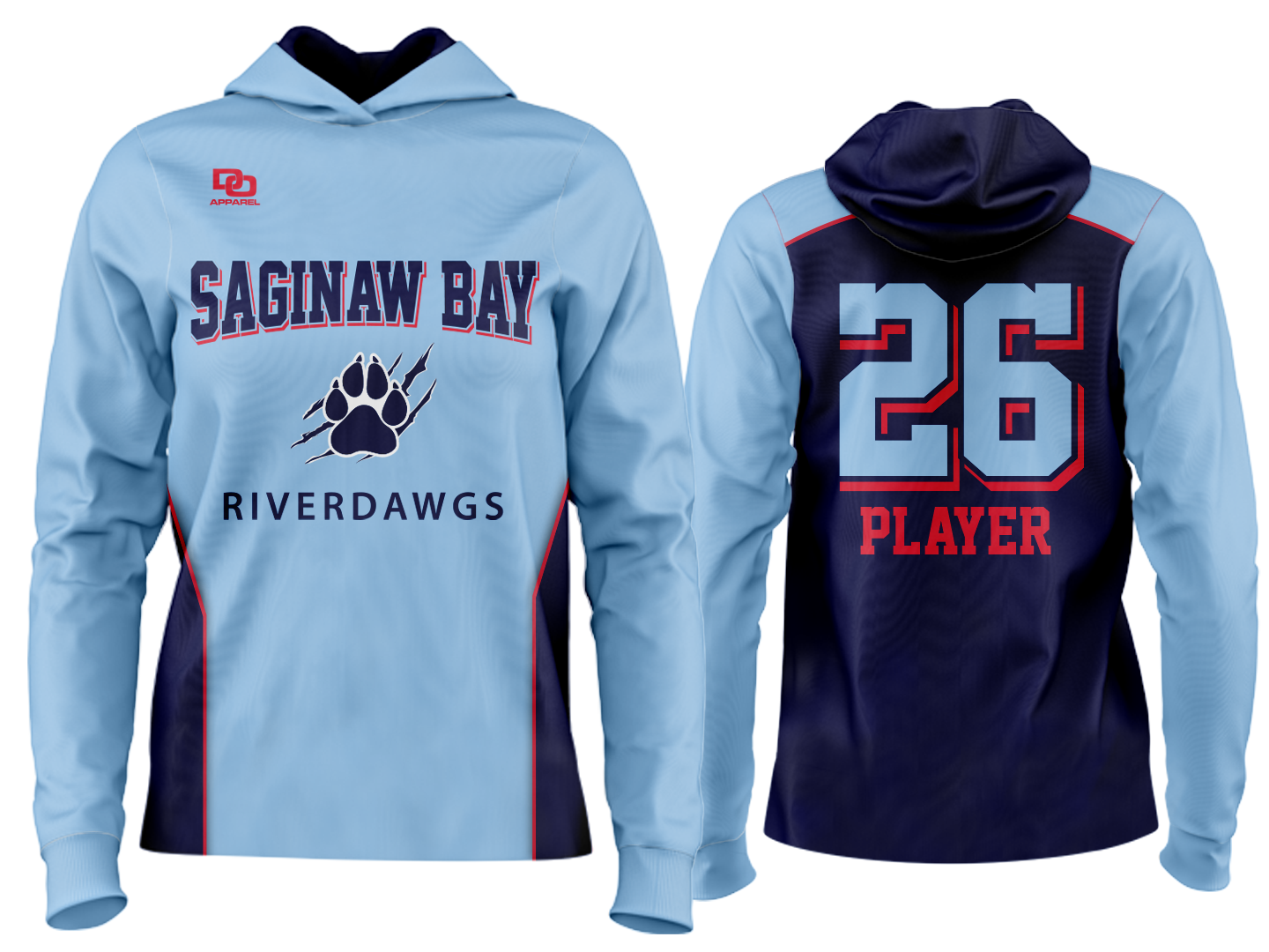 Custom Team Hoodie - MLB