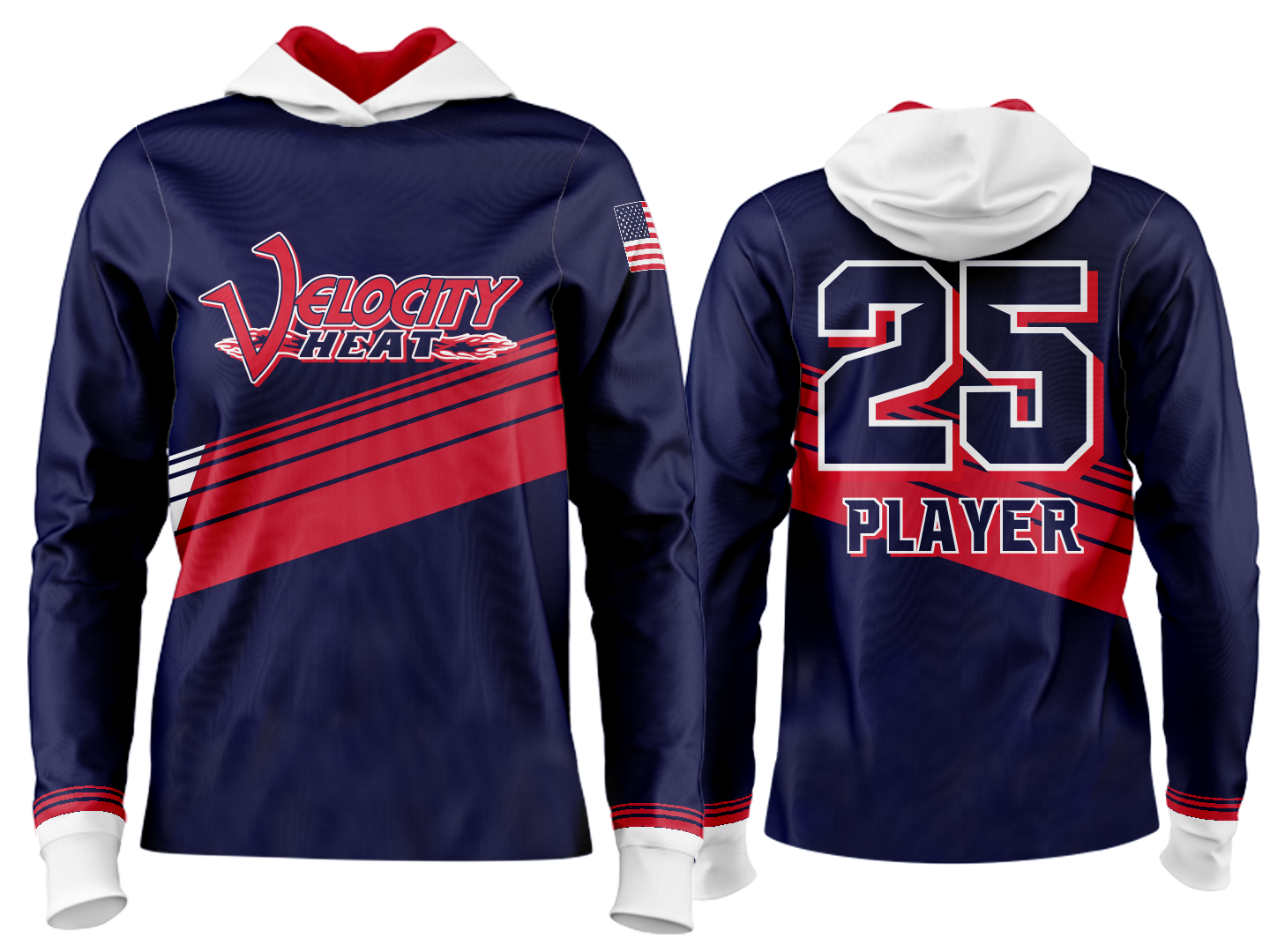 Custom Team Hoodie - Navy