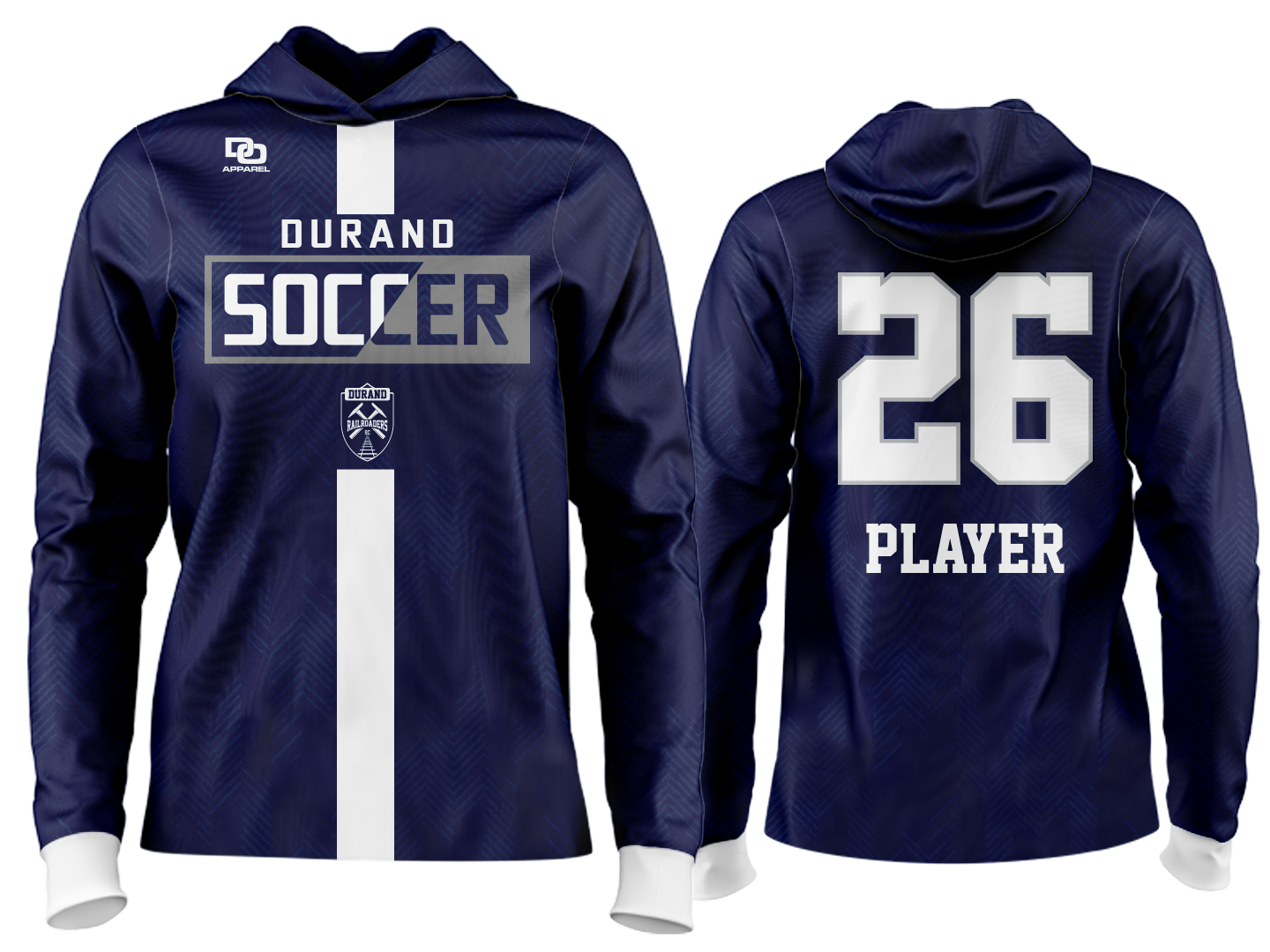 Custom Team Hoodie - Navy