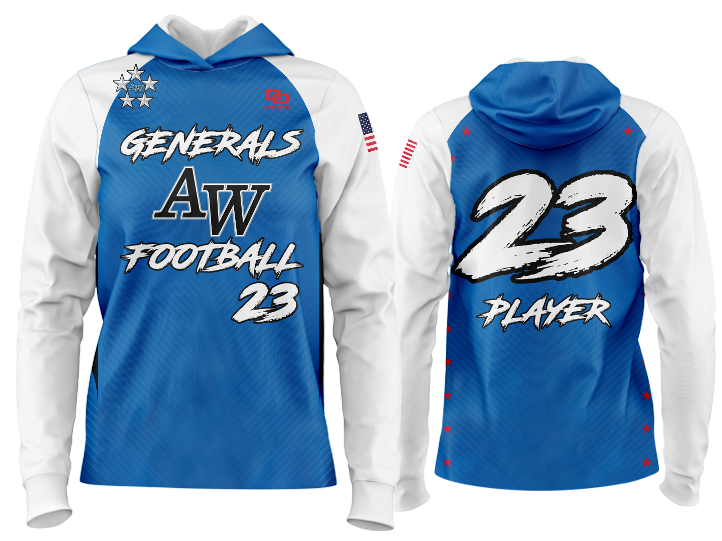 Custom Team Hoodie - Royal