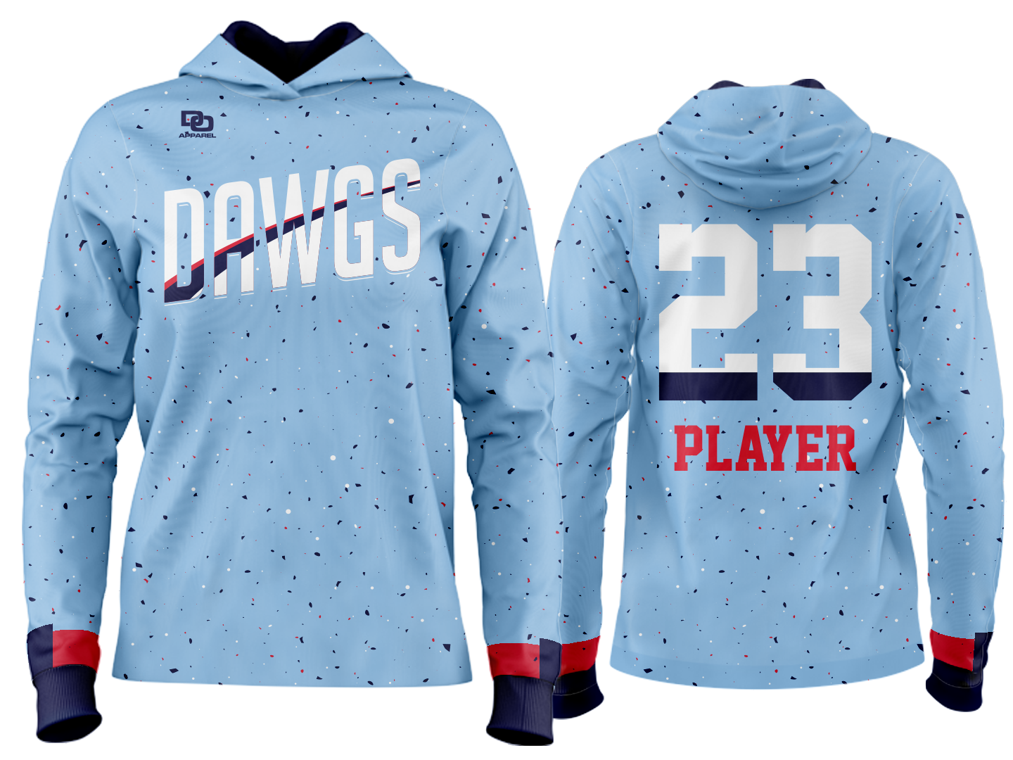 Custom Team Hoodie - LAD Columbia
