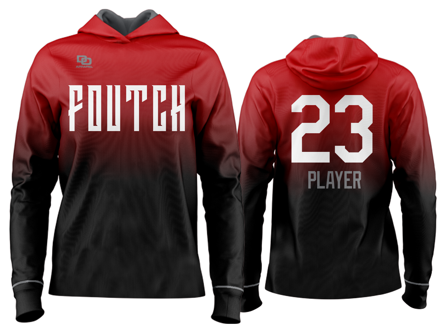 Custom Team Hoodie - Fade