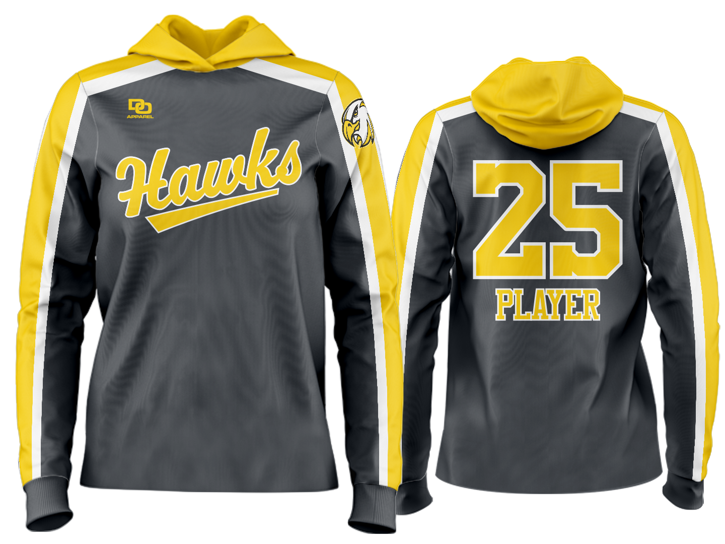 Custom Team Hoodie - Anthracite