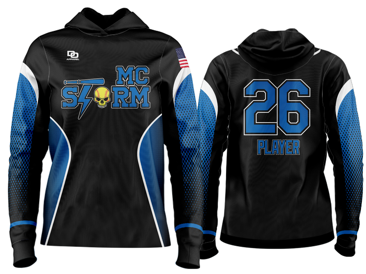 Custom Team Hoodie - Black Fade