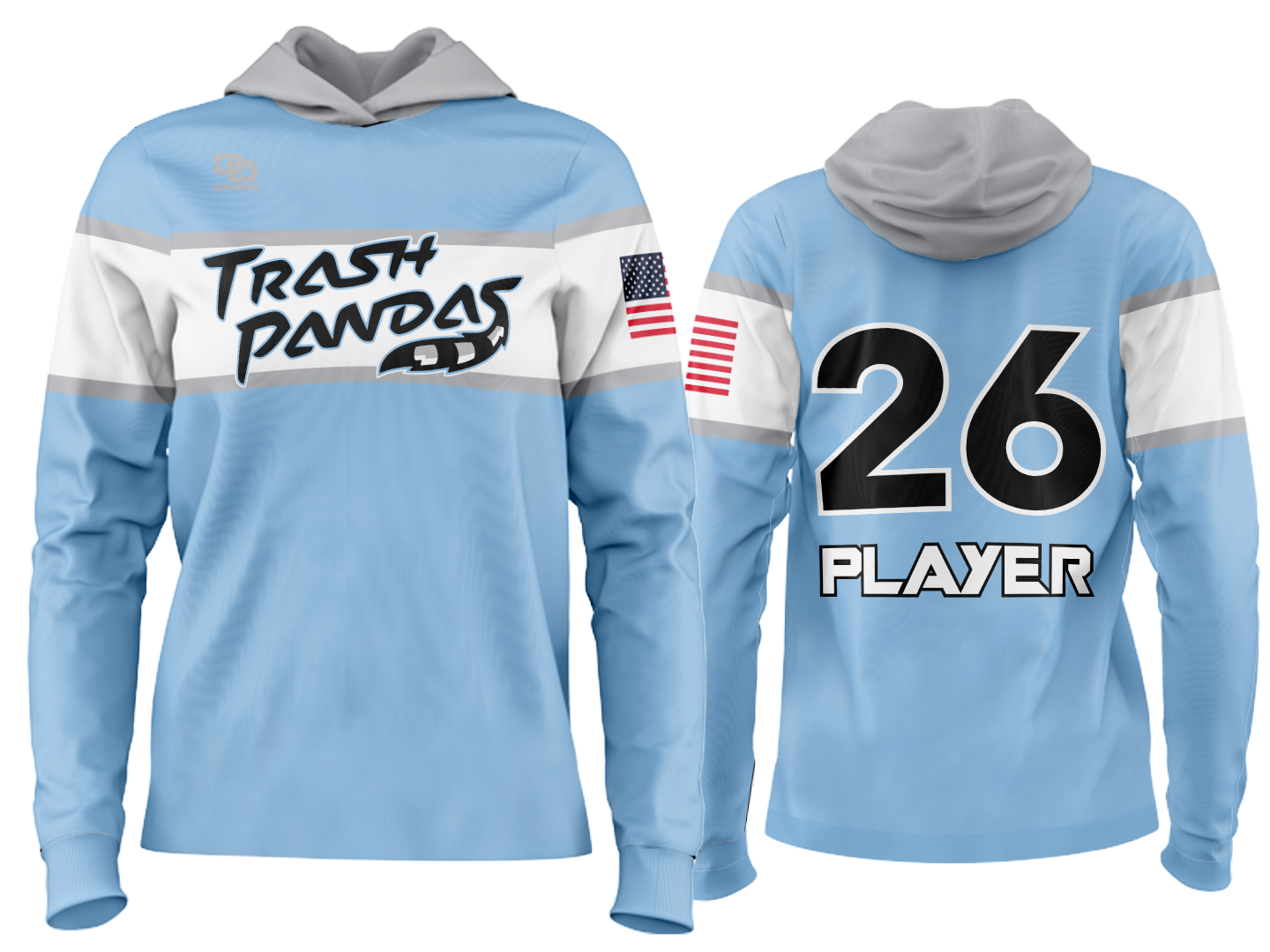 Custom Team Hoodie - Columbia