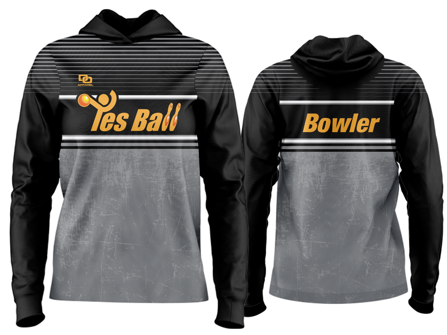 Custom Team Hoodie - Concrete