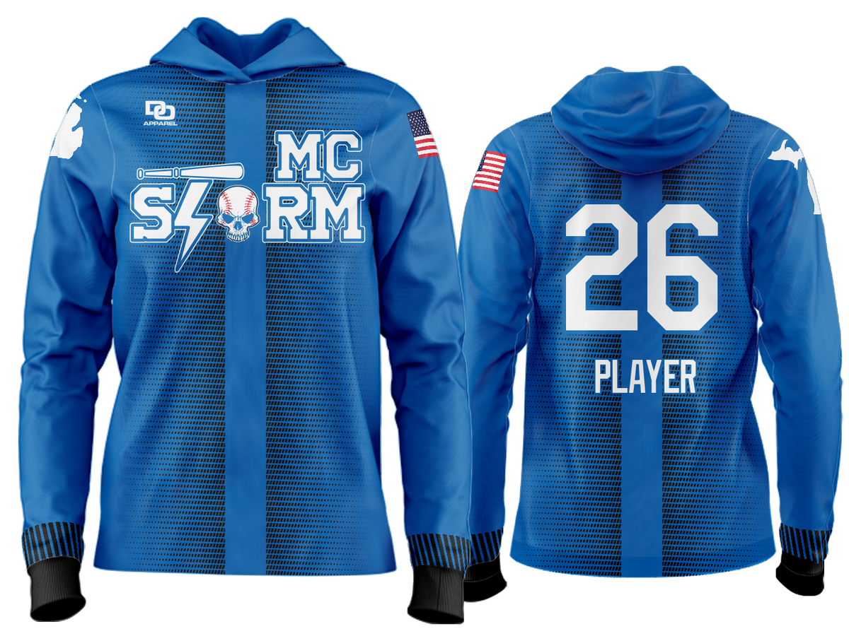 Custom Team Hoodie - DET Royal