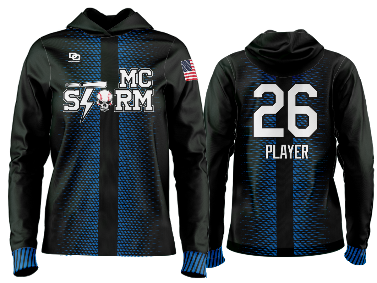 Custom Team Hoodie - DET Black