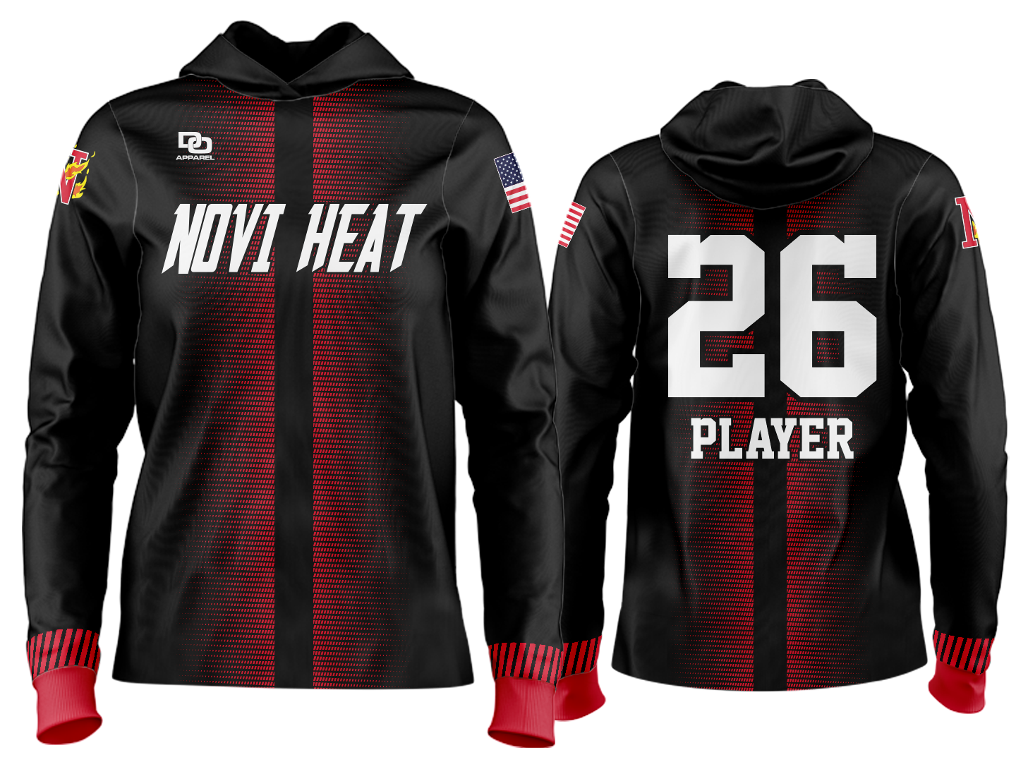 Custom Team Hoodie - Motor City