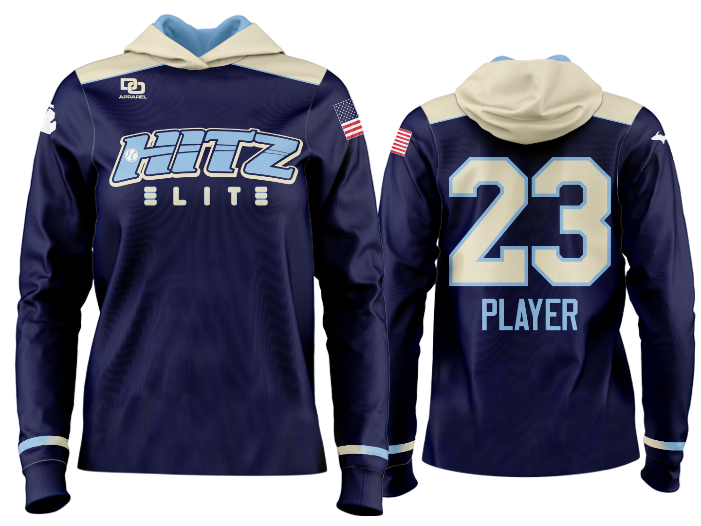 Custom Team Hoodie - SDC MOD 16