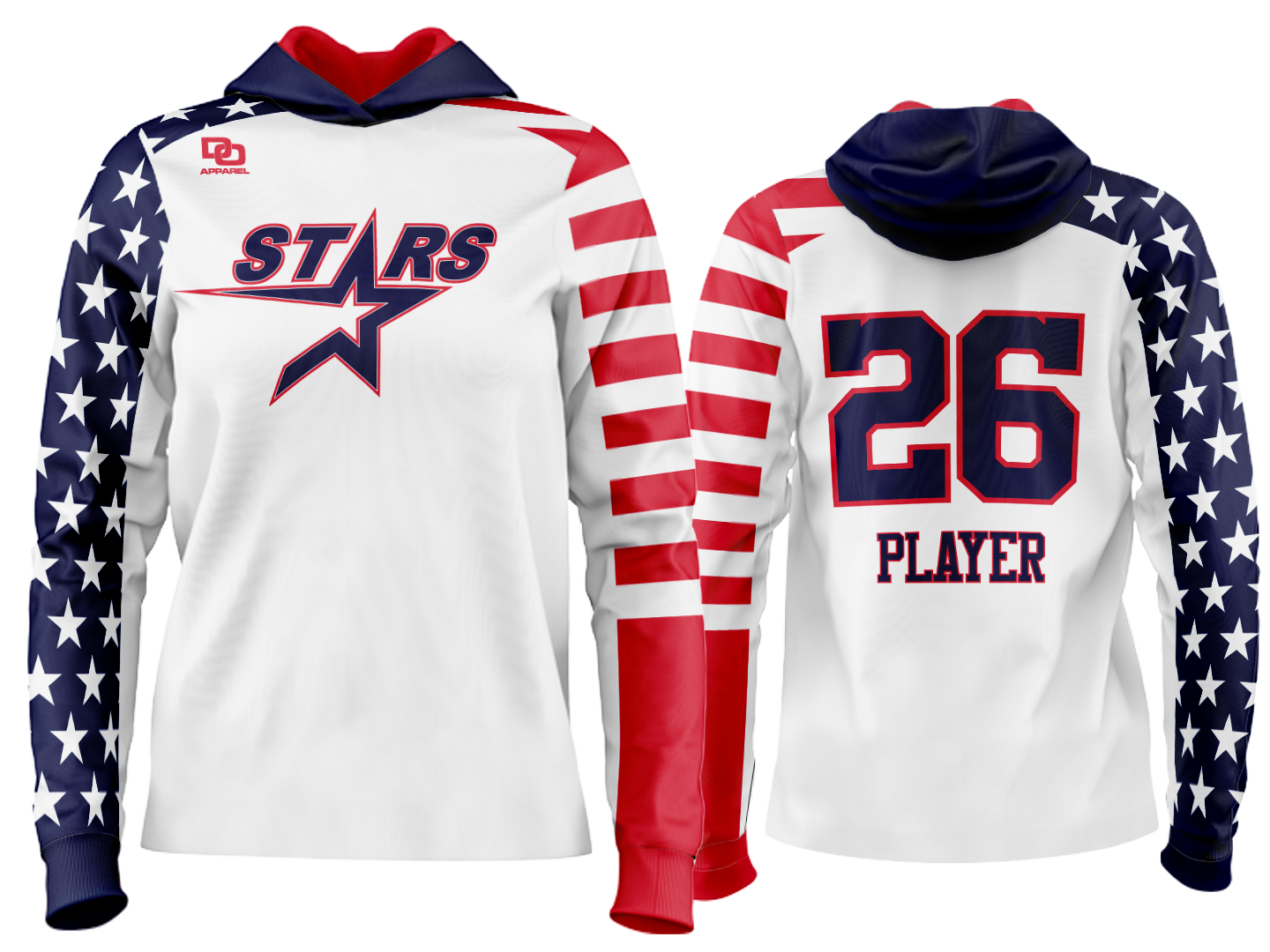 Custom Team Hoodie - USA