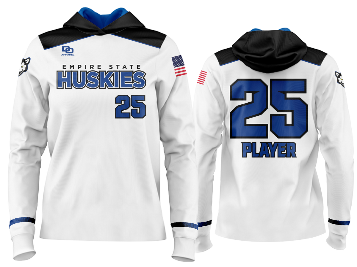 Custom Team Hoodie - White