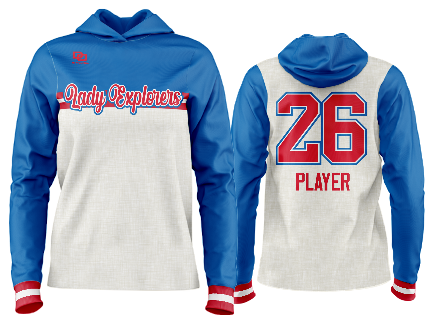 Custom Team Hoodie - Flannel