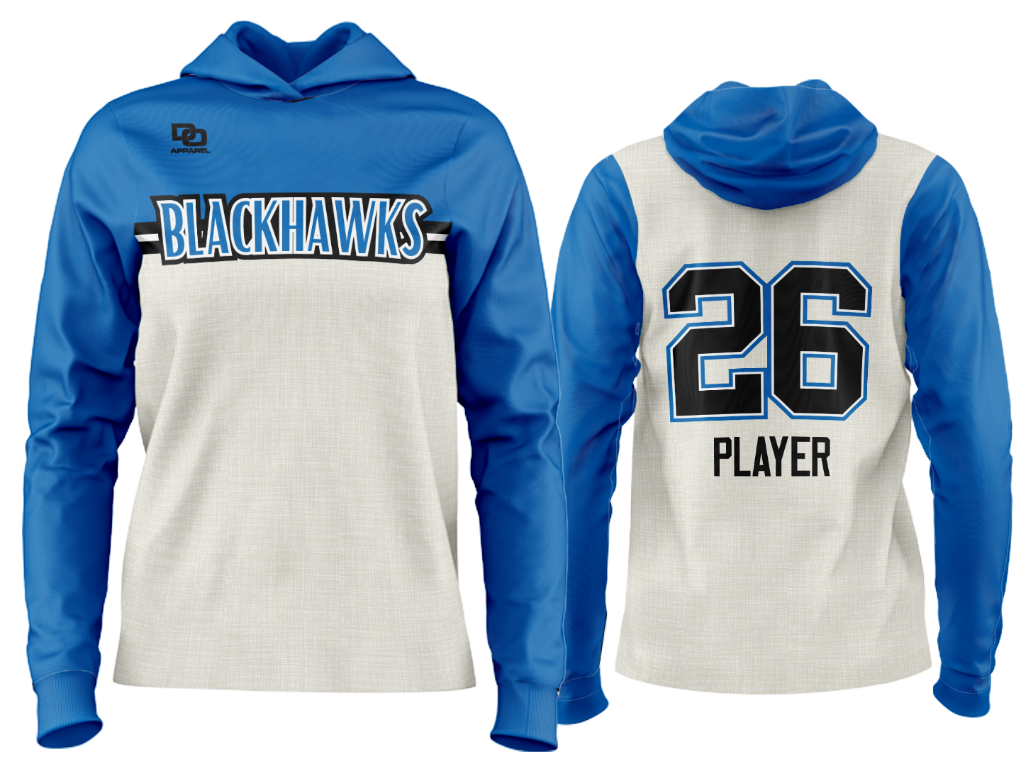 Custom Team Hoodie - Flannel