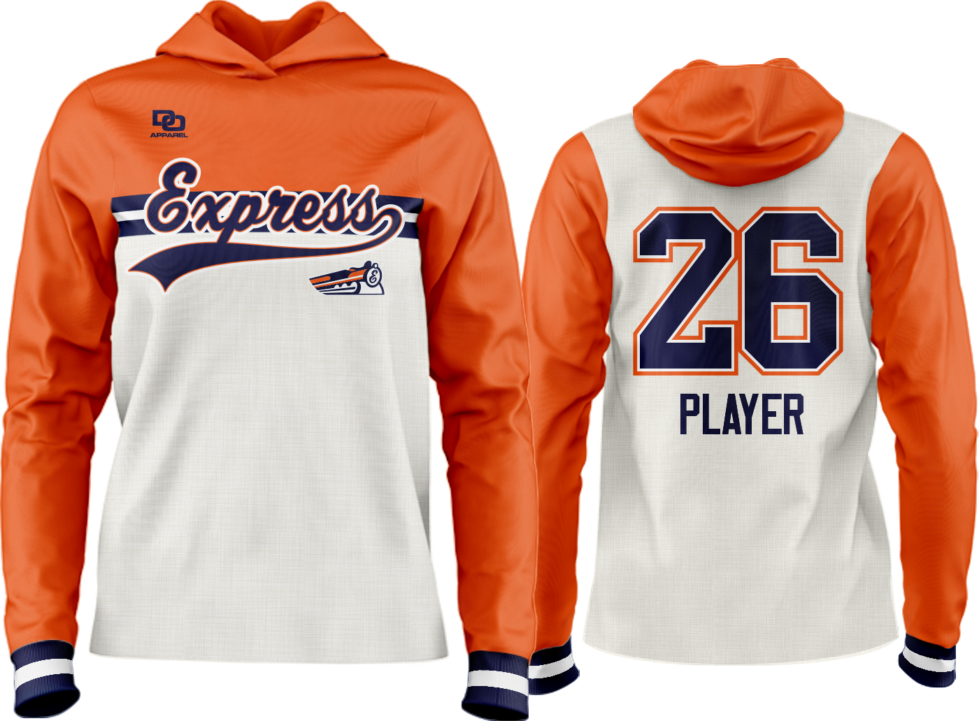 Custom Team Hoodie - Express Flannel