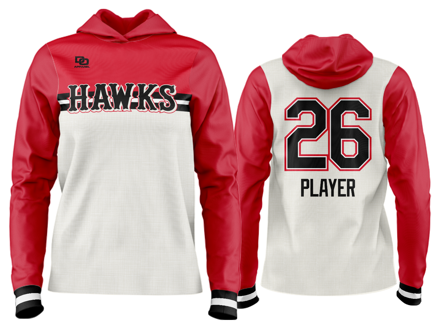 Custom Team Hoodie - Flannel