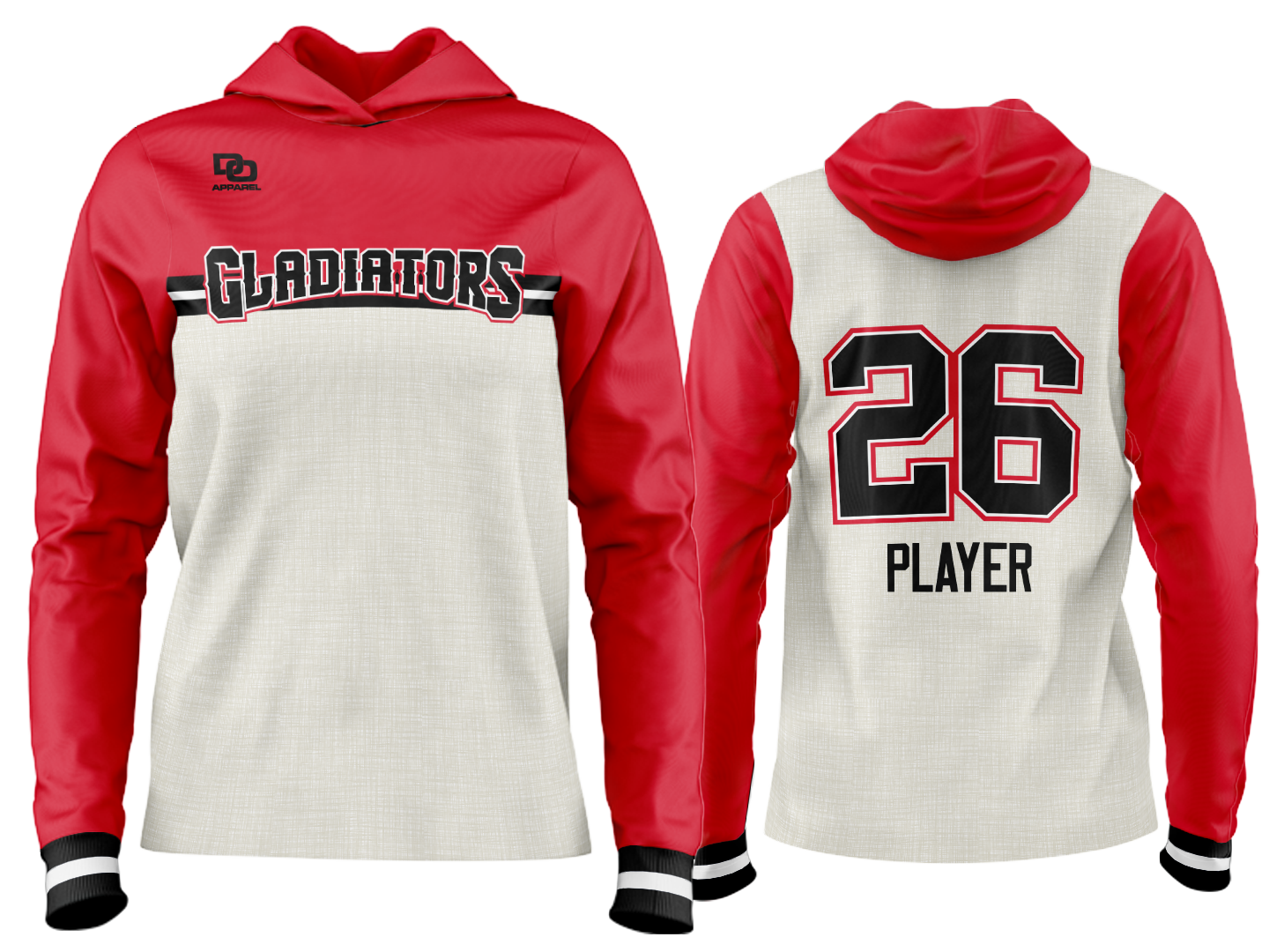 Custom Team Hoodie - Flannel