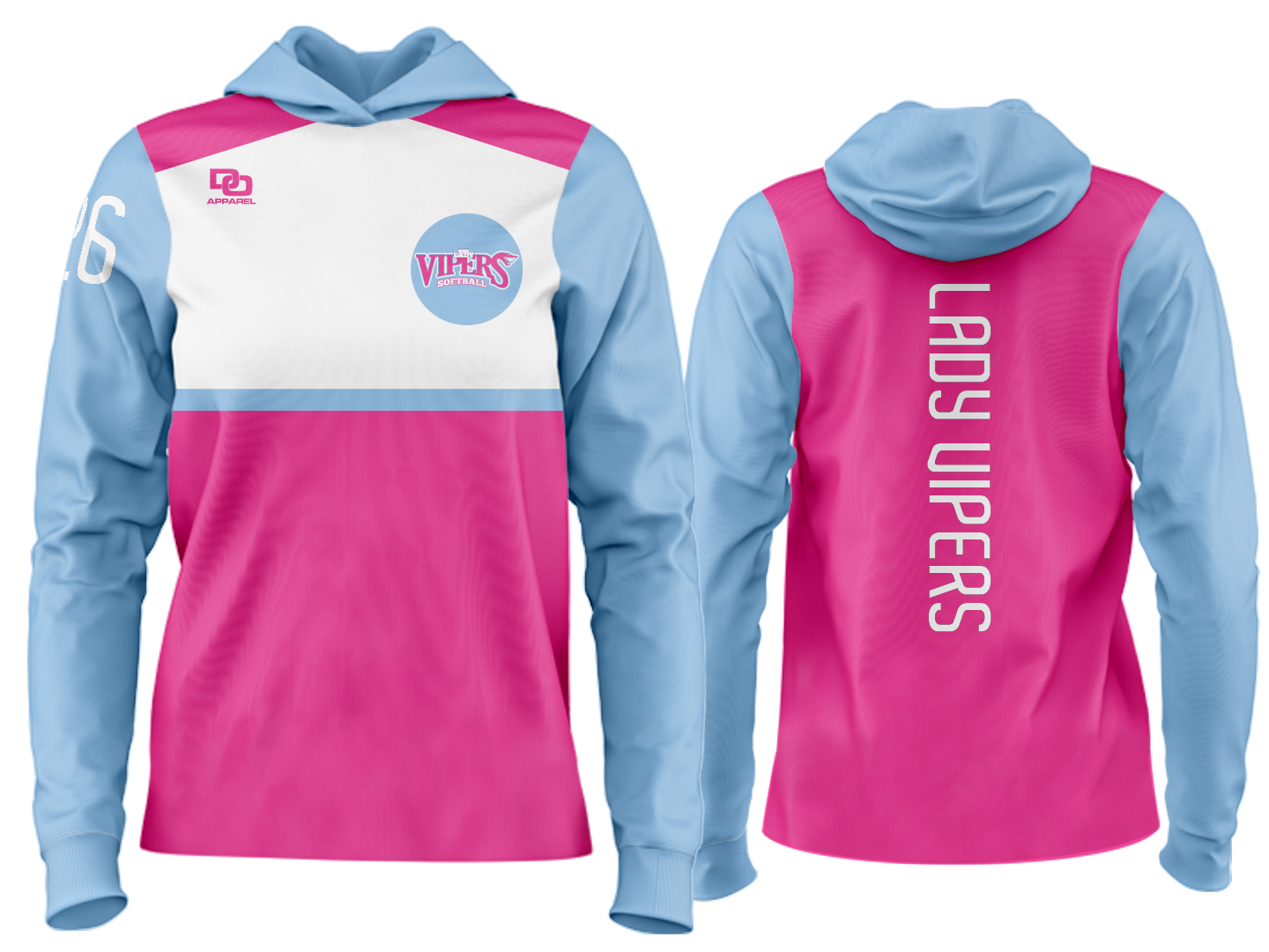 Custom Team Hoodie - Split