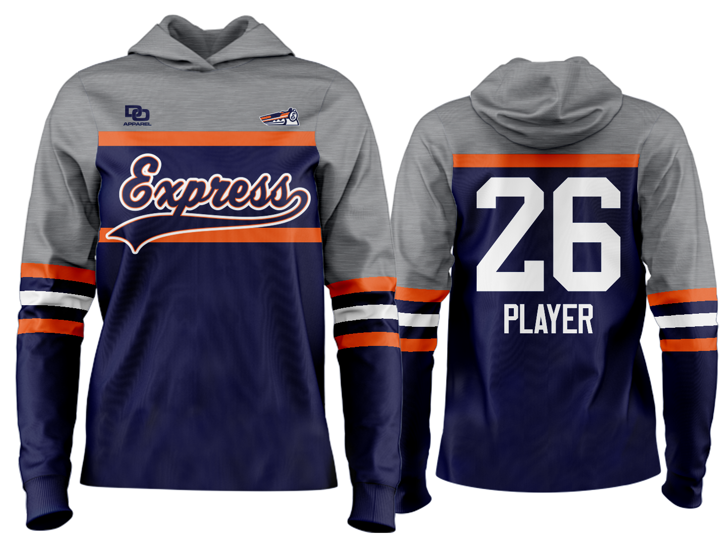 Custom Team Hoodie - Express TB