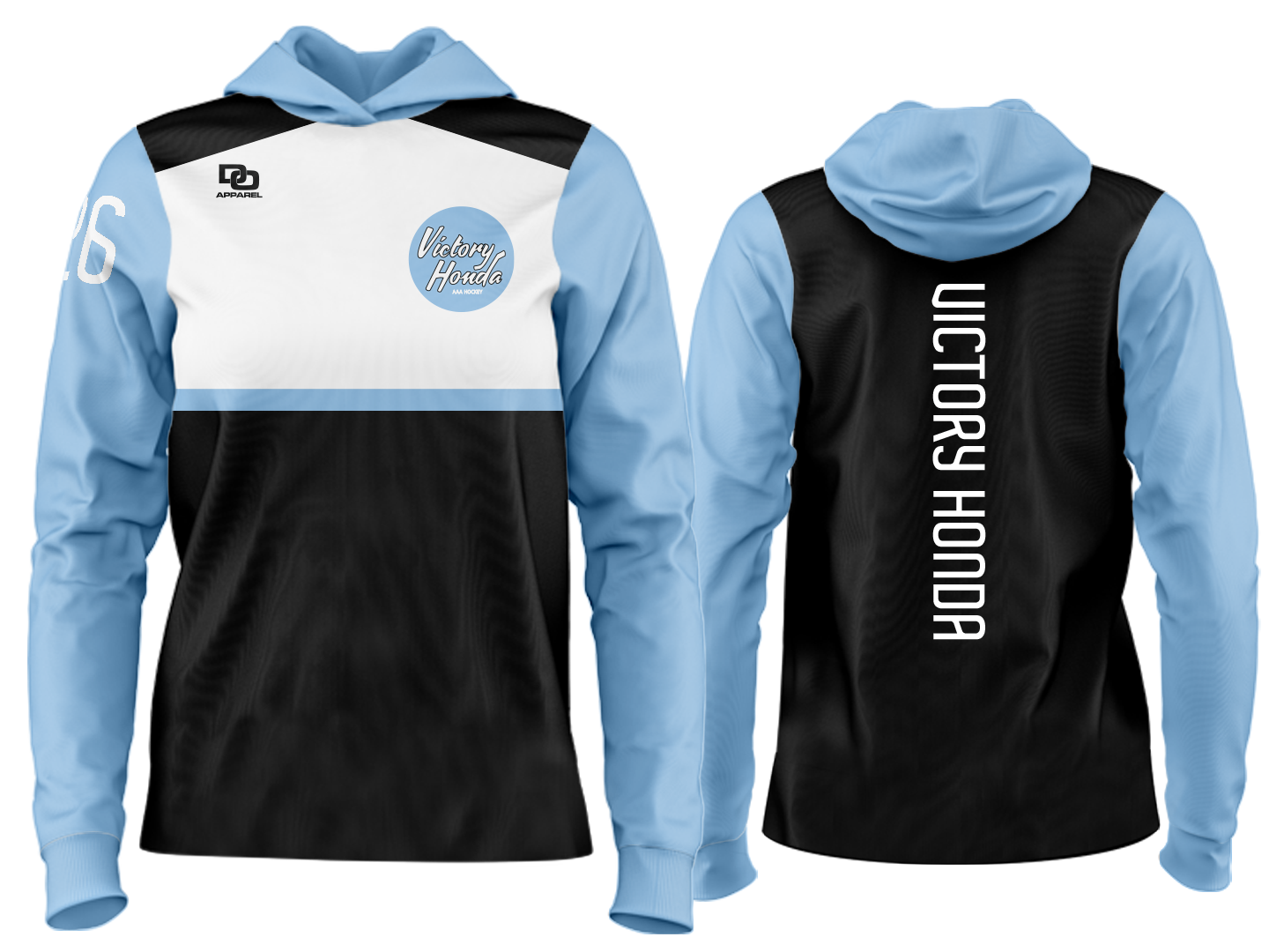 Custom Team Hoodie - Split