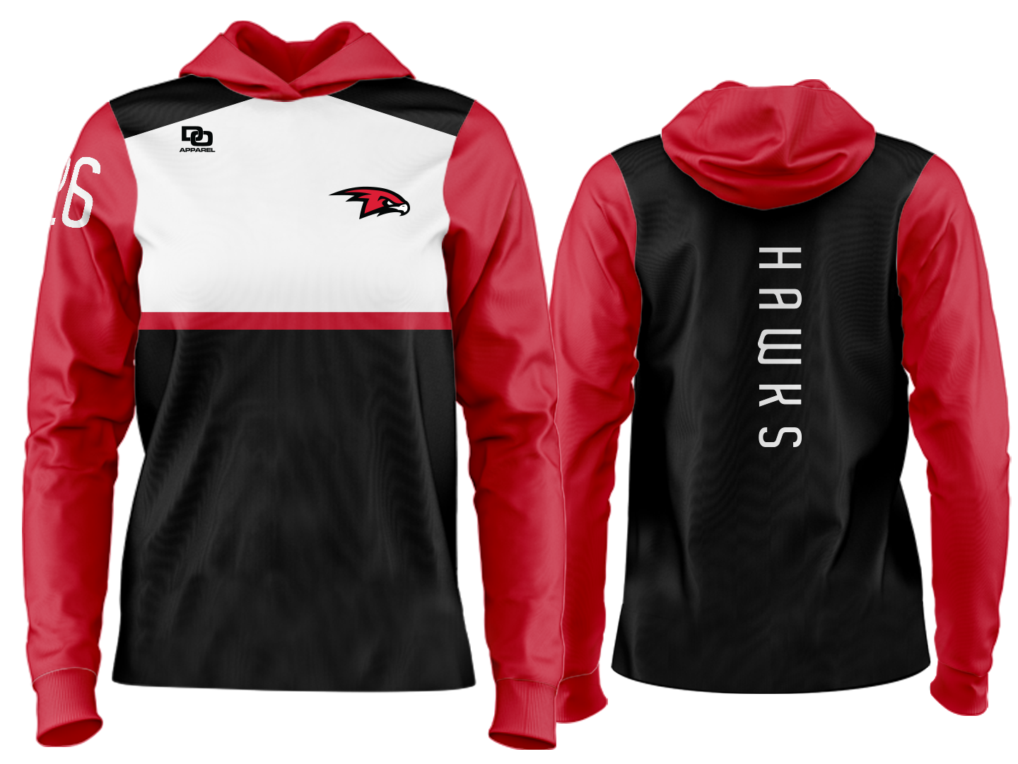 Custom Team Hoodie - Z Split