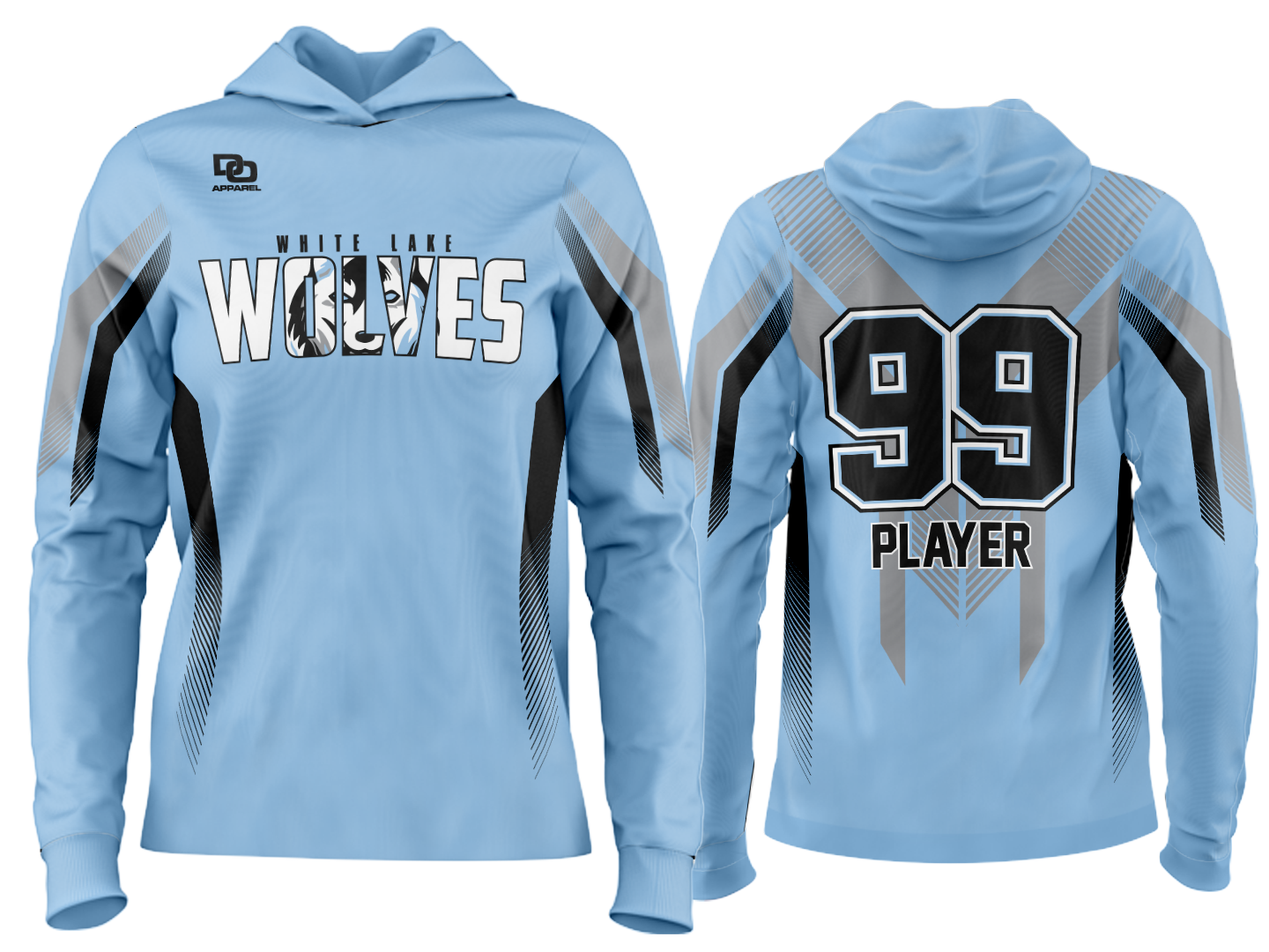 Custom Team Hoodie - Columbia