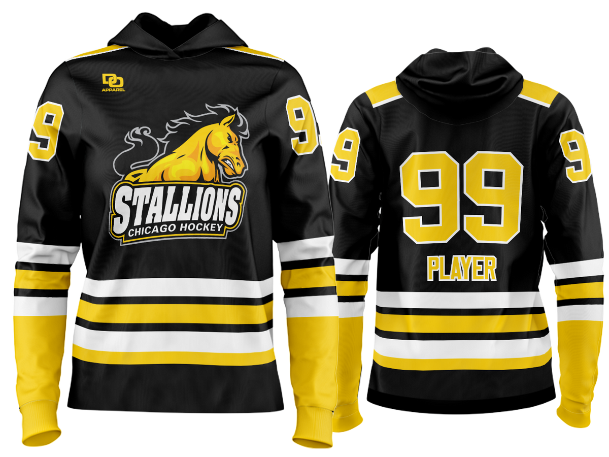 Custom Team Hoodie - Black