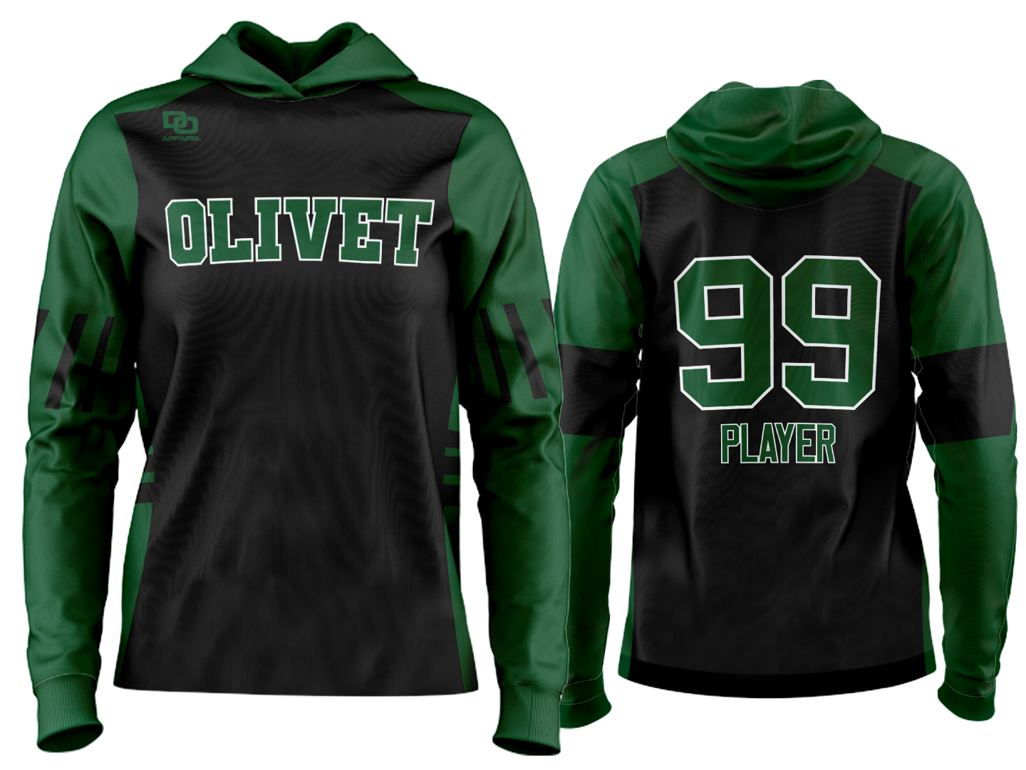Custom Team Hoodie - Black