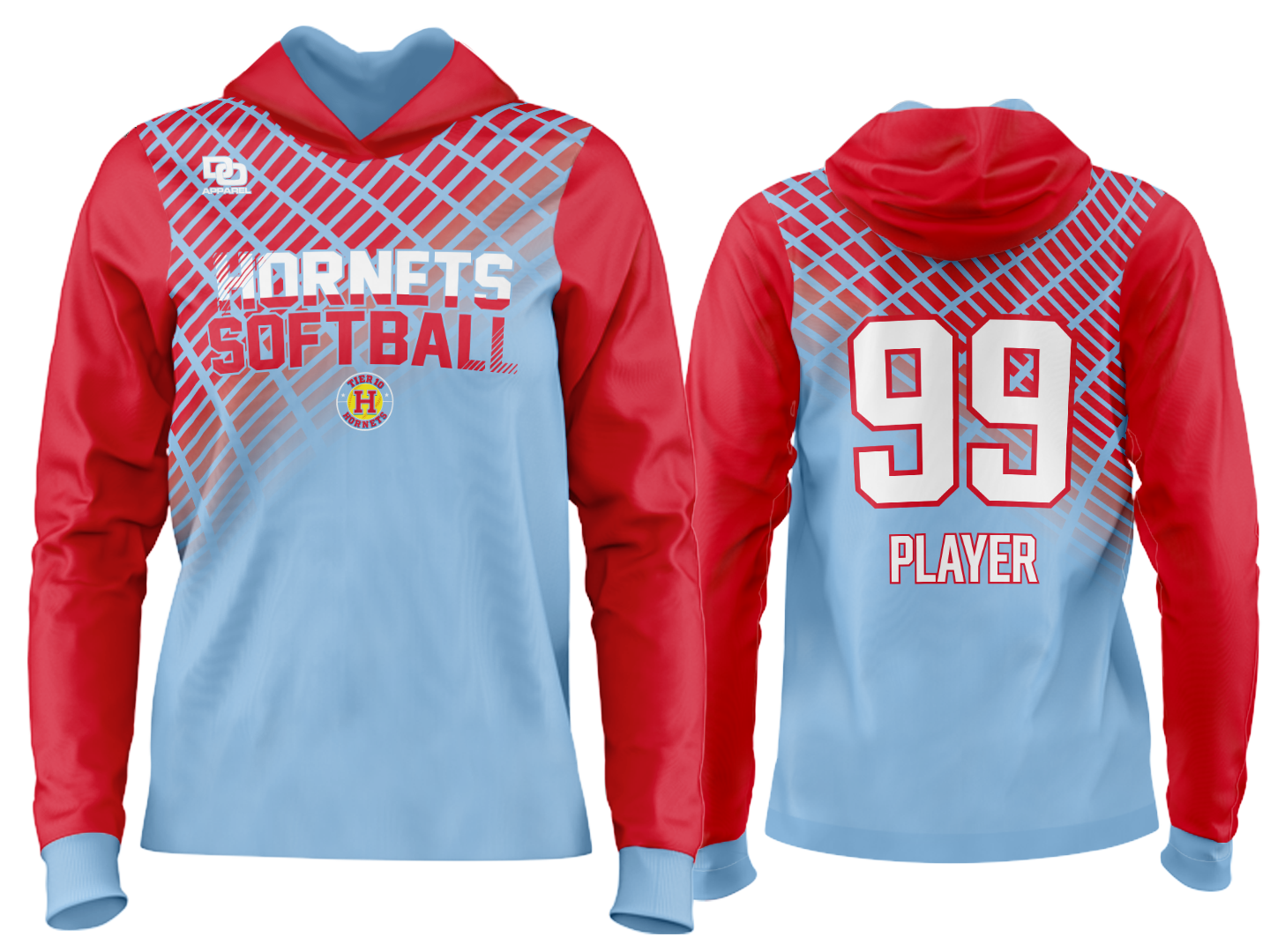 Custom Team Hoodie - Columbia
