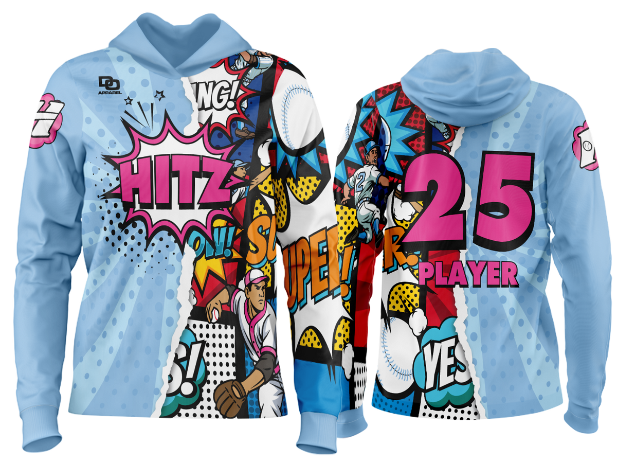 Custom Team Hoodie - Comic