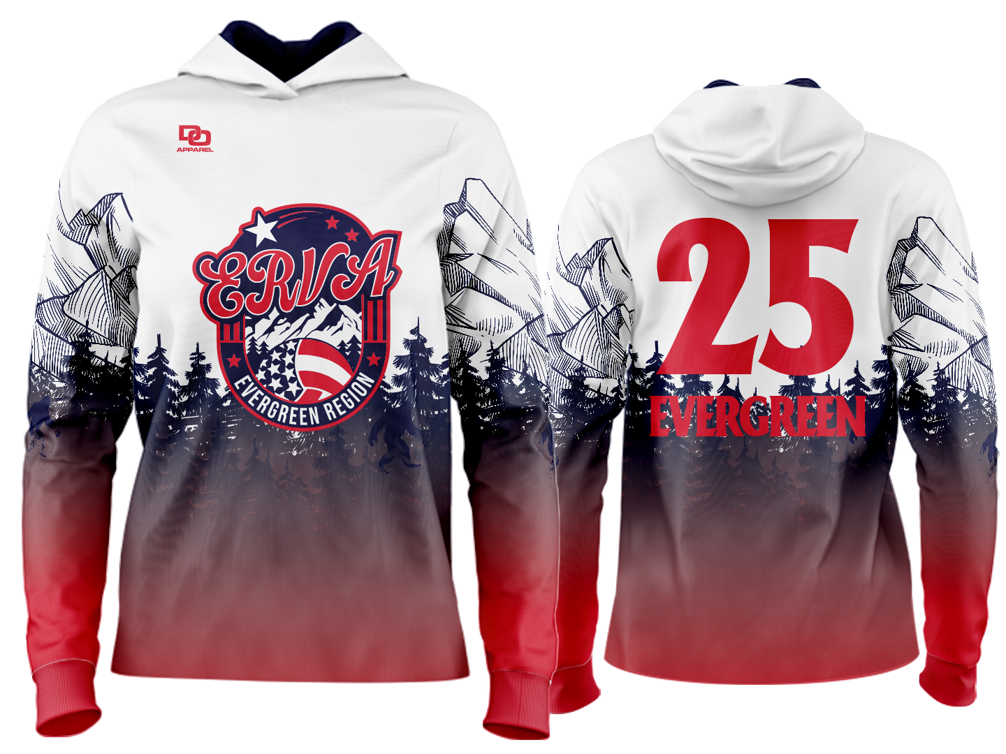 Custom Team Hoodie - USA