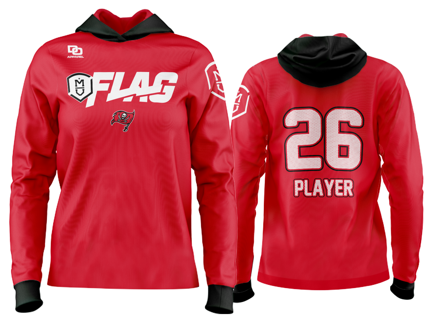 Millard Custom Team Hoodie - Bucs