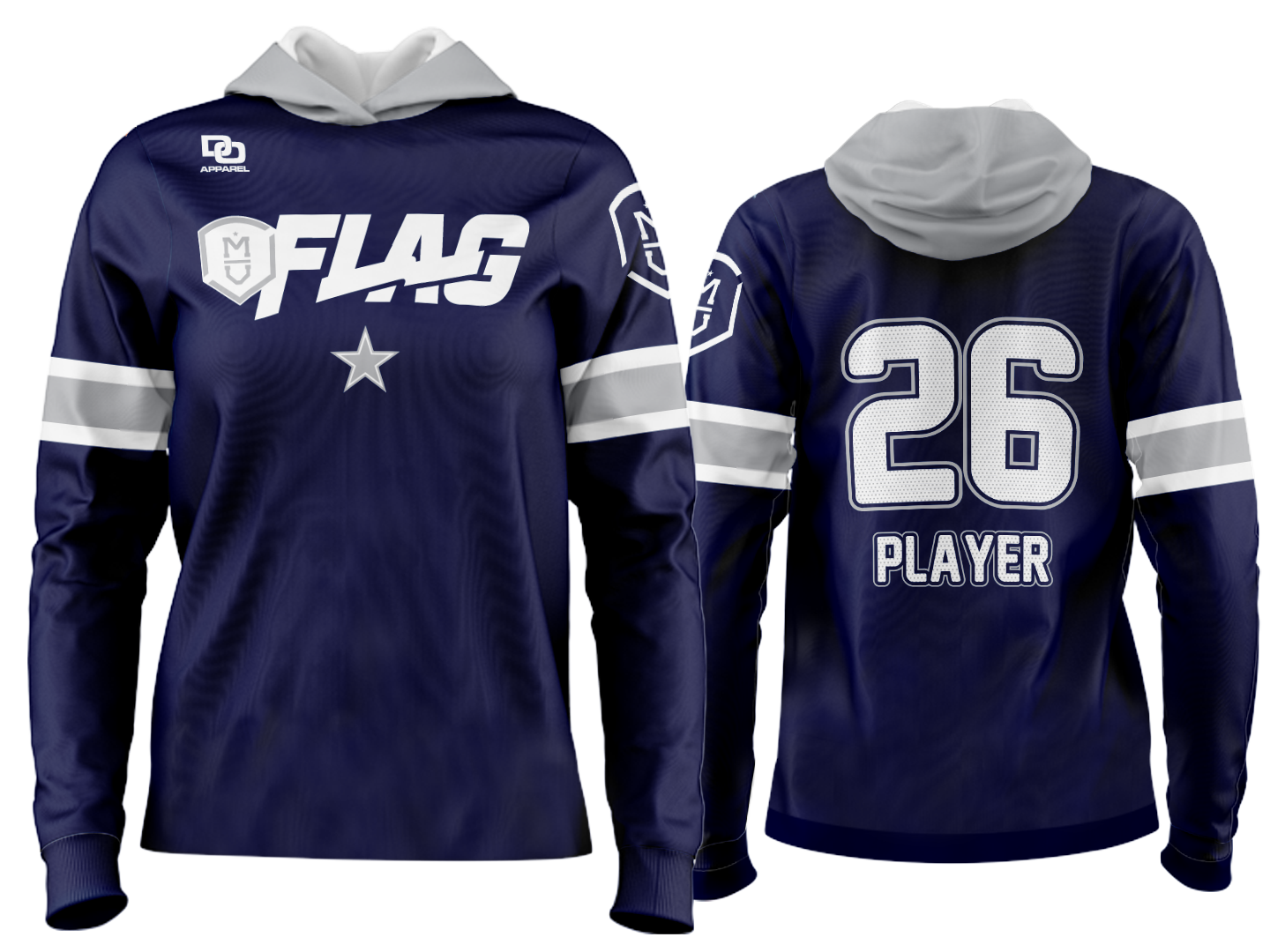 Millard Custom Team Hoodie - Cowboys