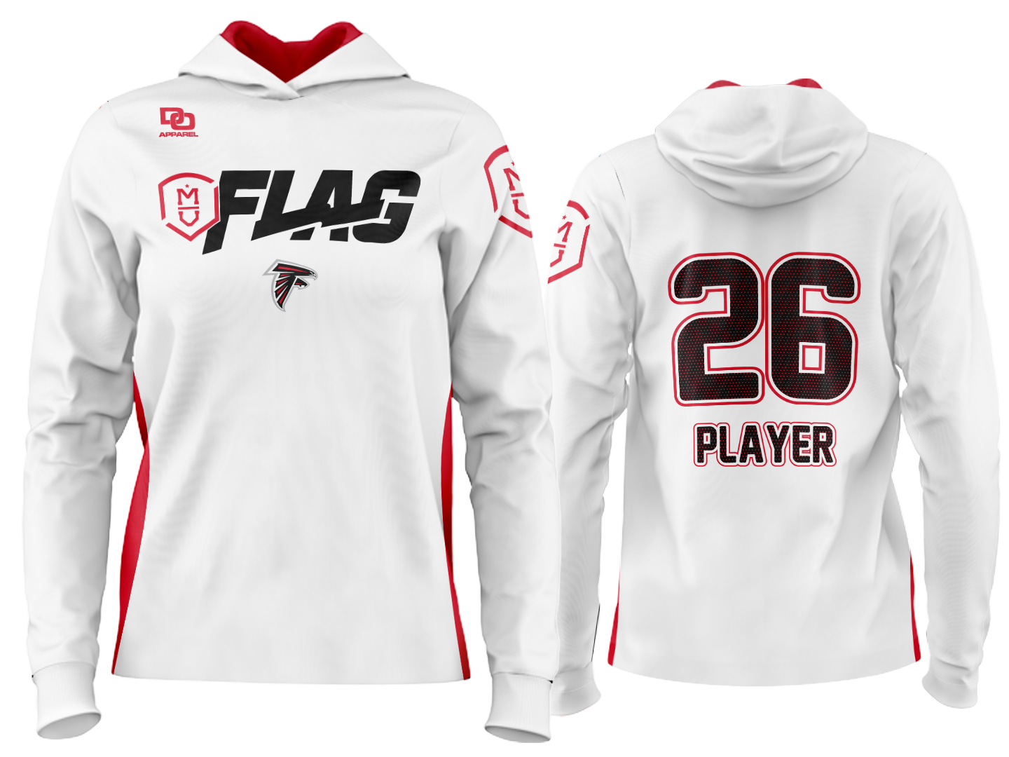 Millard Custom Team Hoodie - Falcons