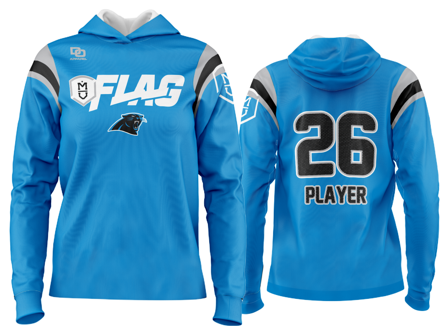 Millard Custom Team Hoodie - Panthers