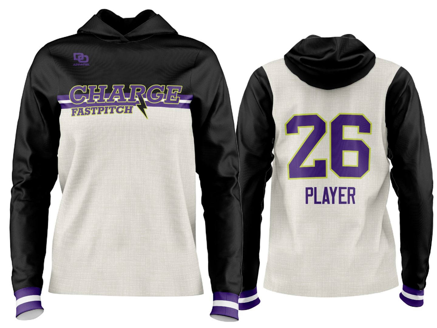 Custom Team Hoodie - Flannel