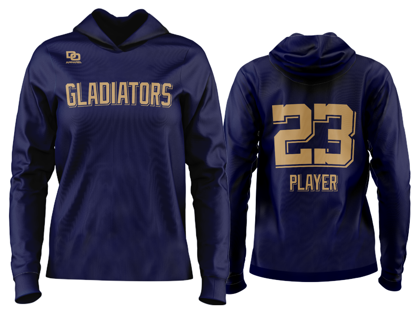 Custom Team Hoodie - Navy