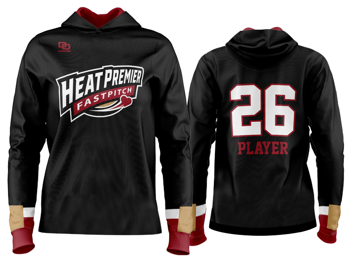 Custom Team Hoodie - Black Splatter