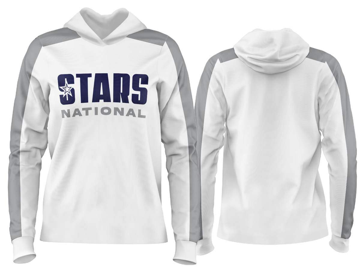 Custom Team Hoodie - White Main National