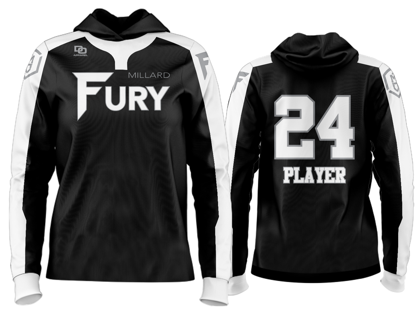 Custom Team Hoodie - OK Black