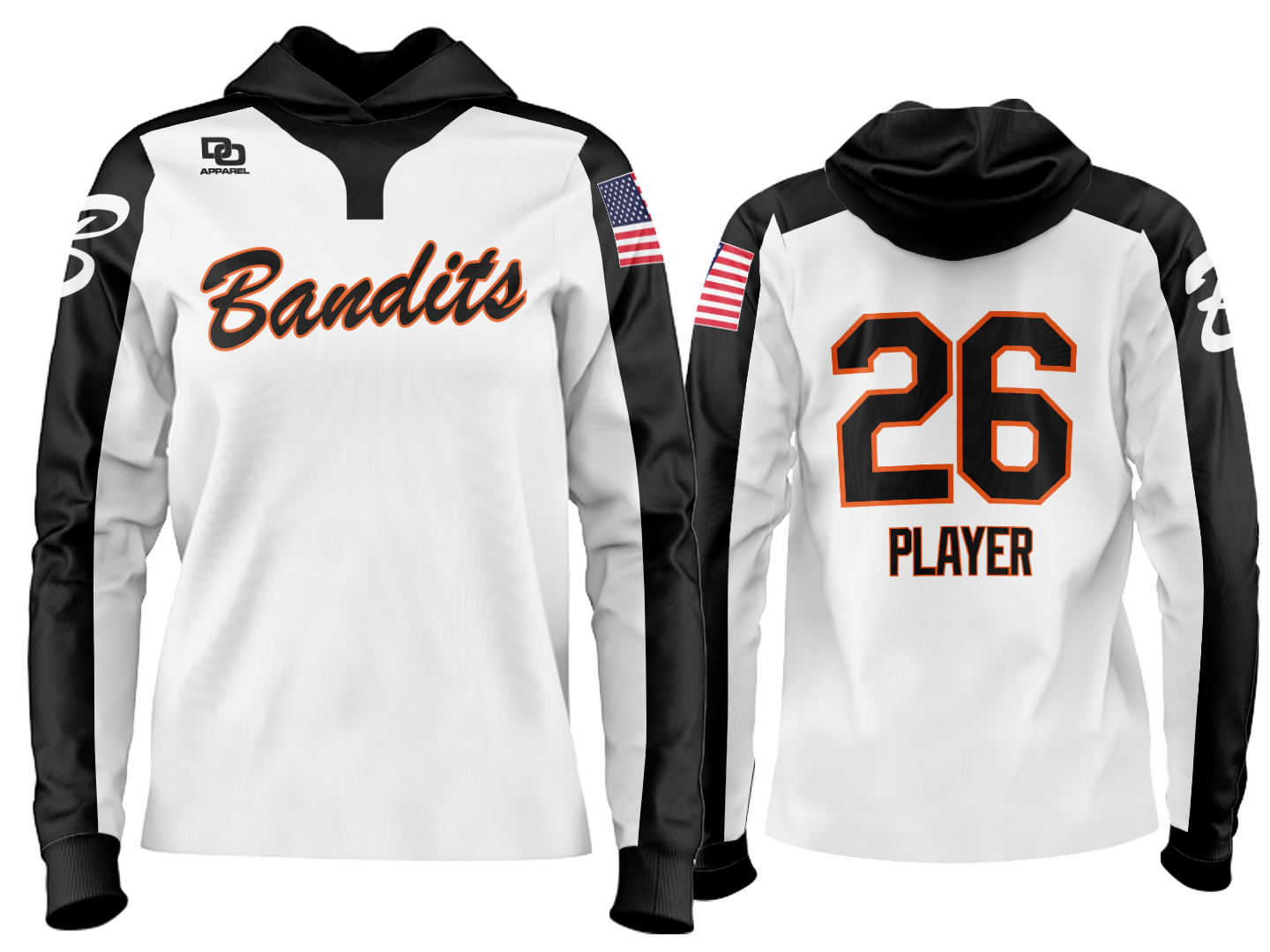 Custom Team Hoodie - OSU White