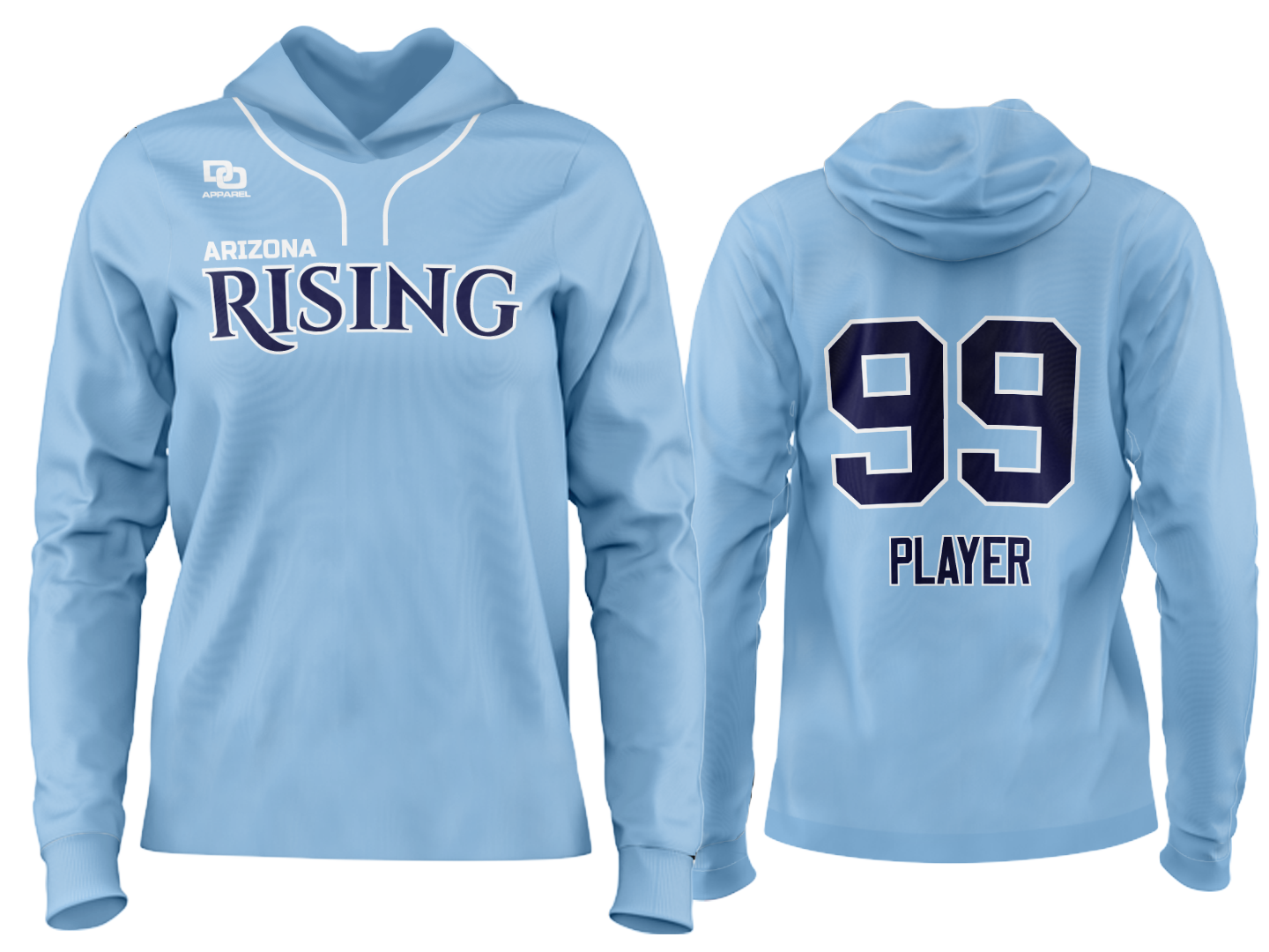 Custom Team Hoodie - Columbia