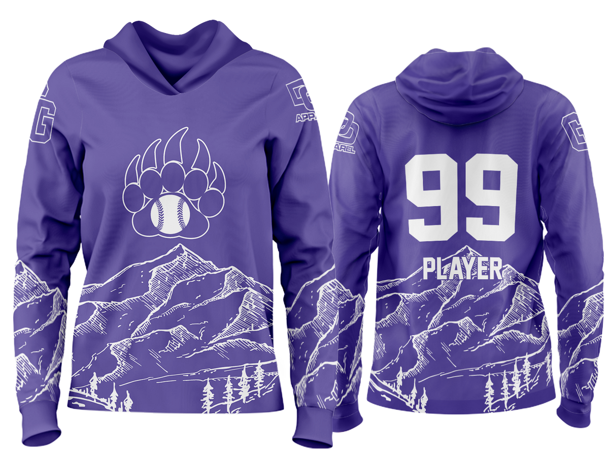 Custom Team Hoodie - Purple