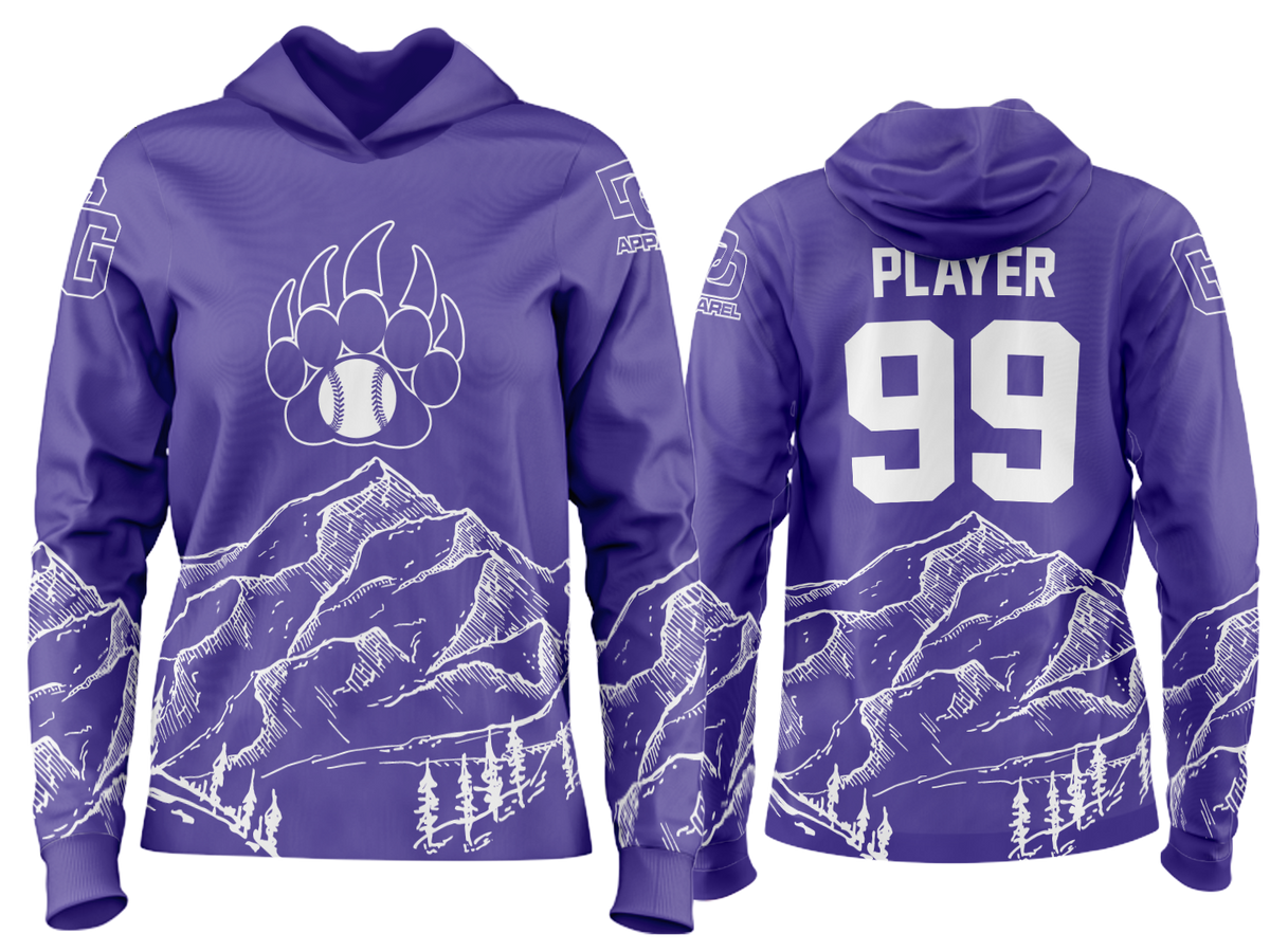 Custom Team Hoodie - Purple