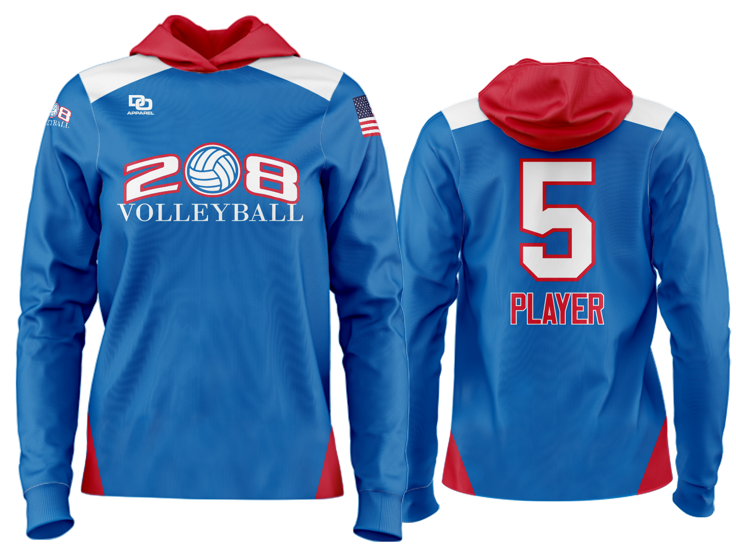 Custom Team Hoodie - Royal