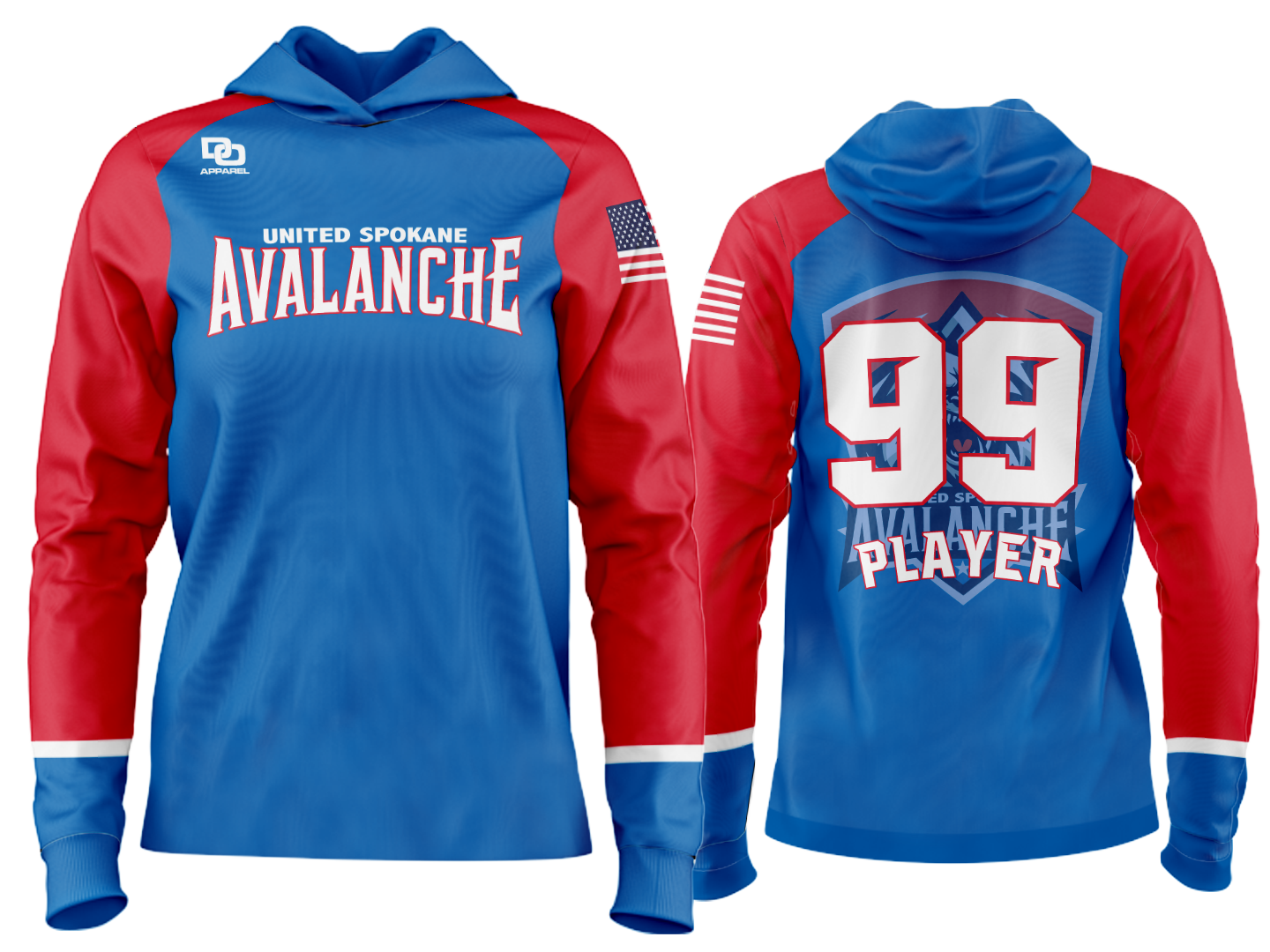 Custom Team Hoodie - Royal