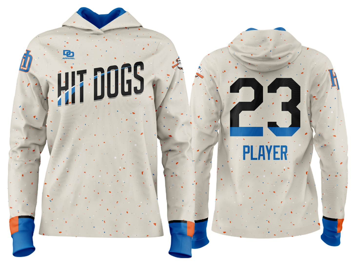 Custom Team Hoodie - Dodgers City Connect