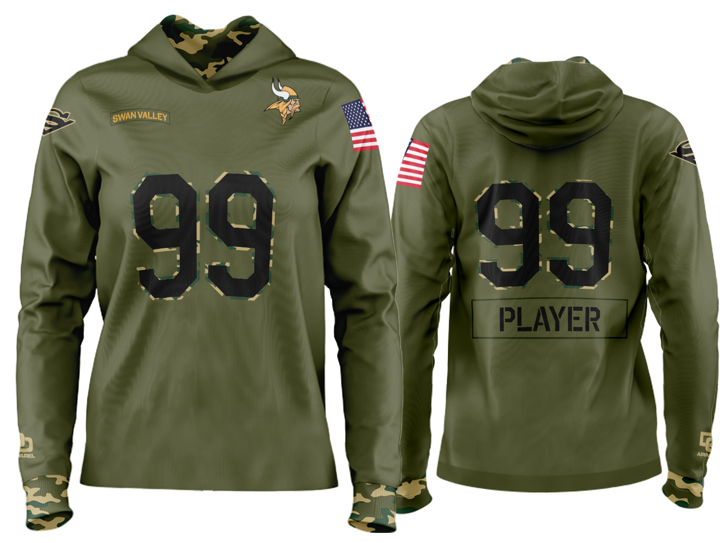 Custom Team Hoodie - STS